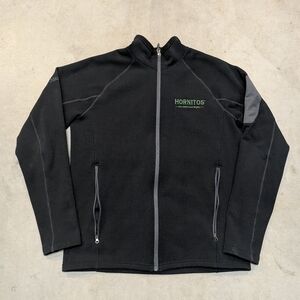 Marmot Hornitos Employee Sweatshirt Mens L Black Tequila Fill Zip